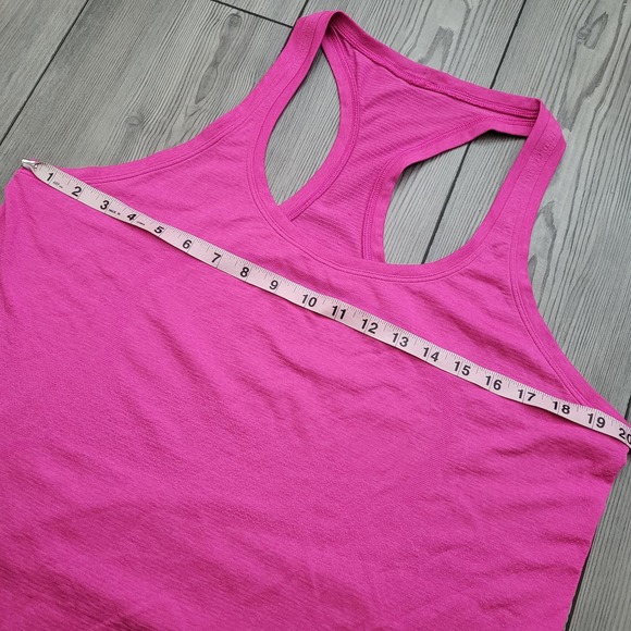 Lululemon Women's Swiftly Tech 2.0 Racerback Tank Top Size 14 Pink Athletic - Picture 6 of 8